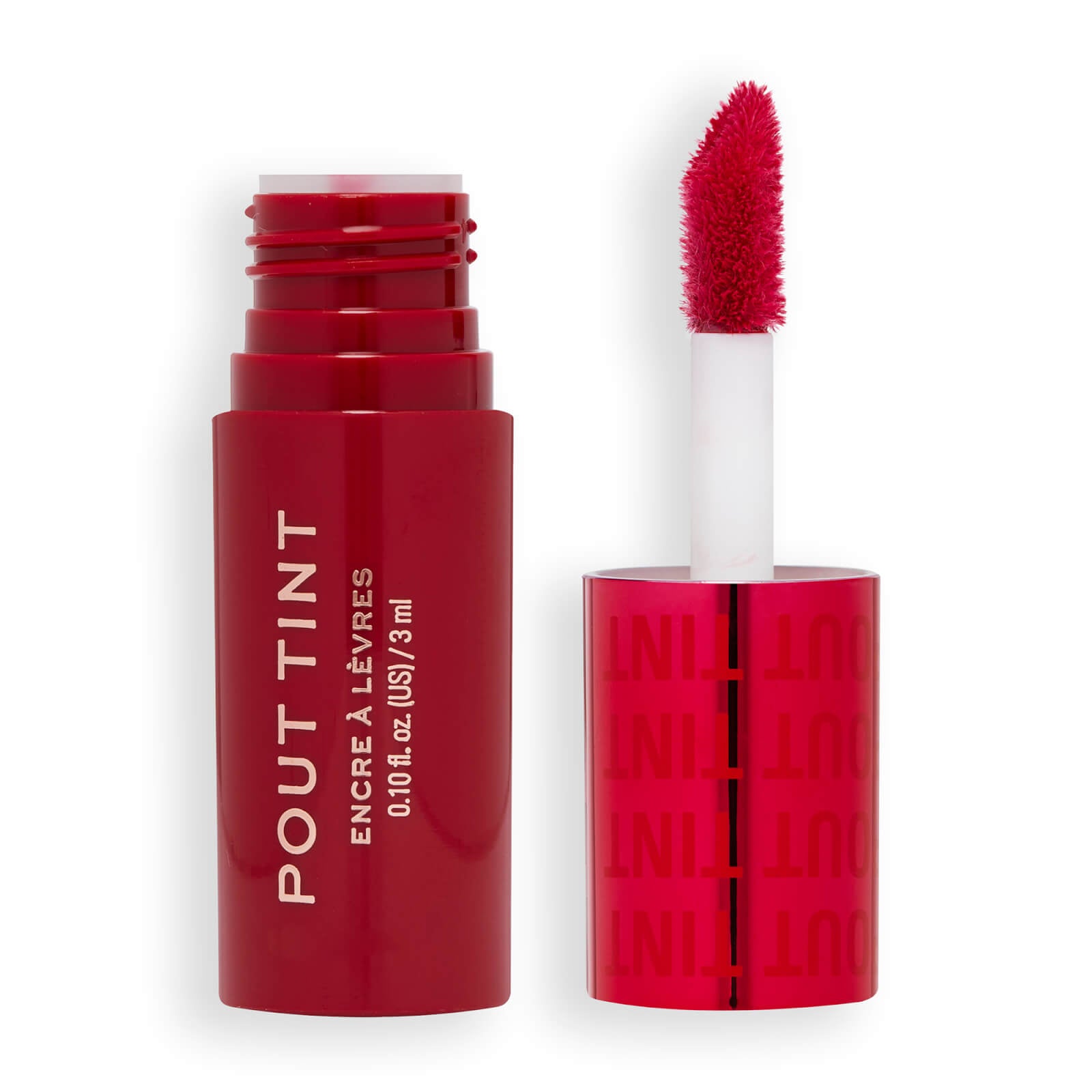 Makeup Revolution Pout Tint Lip Gloss with Moisturising Effect Shade Sizzlin Red 3 Ml - Bellso